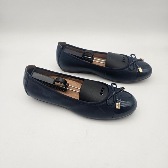 Vionic Minna Navy Blue Bow Ballet Flat Womens Sz 9 NEW - Picture 3 of 7